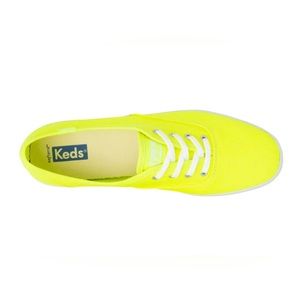 🌸NEW Keds Neon Yellow Women’s Shoes Sz 7.5 No Tags.